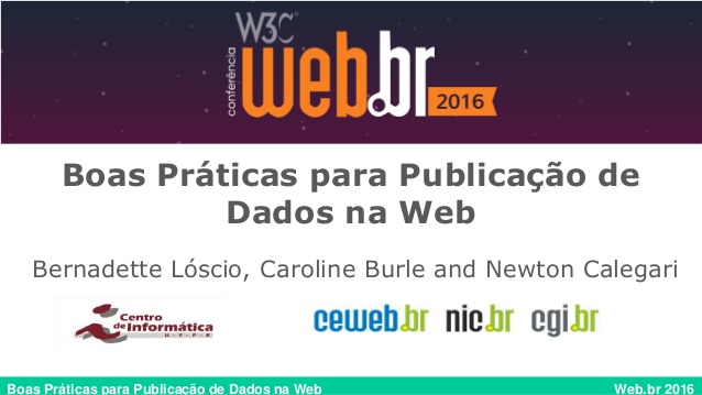 As Boas Práticas de Dados na Web