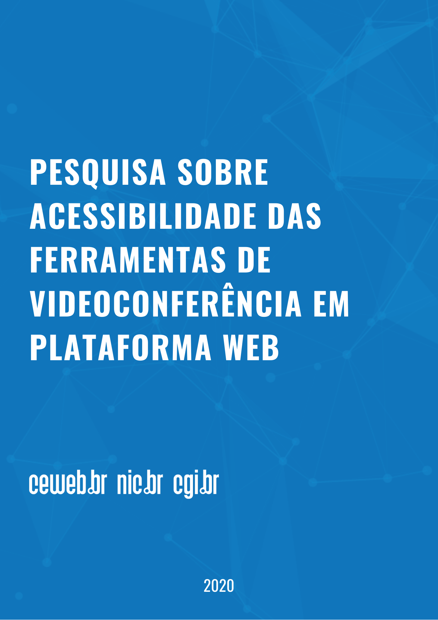 Pesquisa sobre acessibilidade das ferramentas de videoconferência em plataforma Web