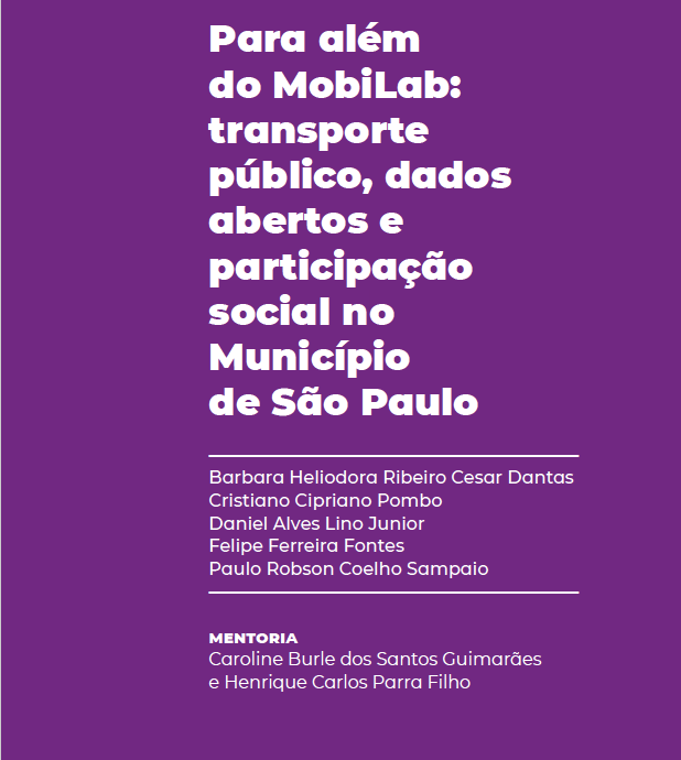 Para além do MobiLab: transporte público, dados abertos e participação social no Município de São Paulo
